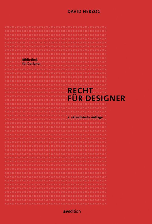 Recht für Designer - David Herzog (Buch)
