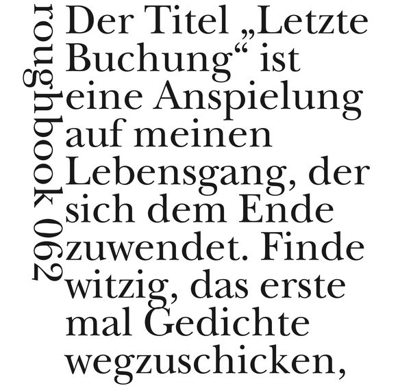 Die letzte Buchung - Peter Wawerzinek (Buch)