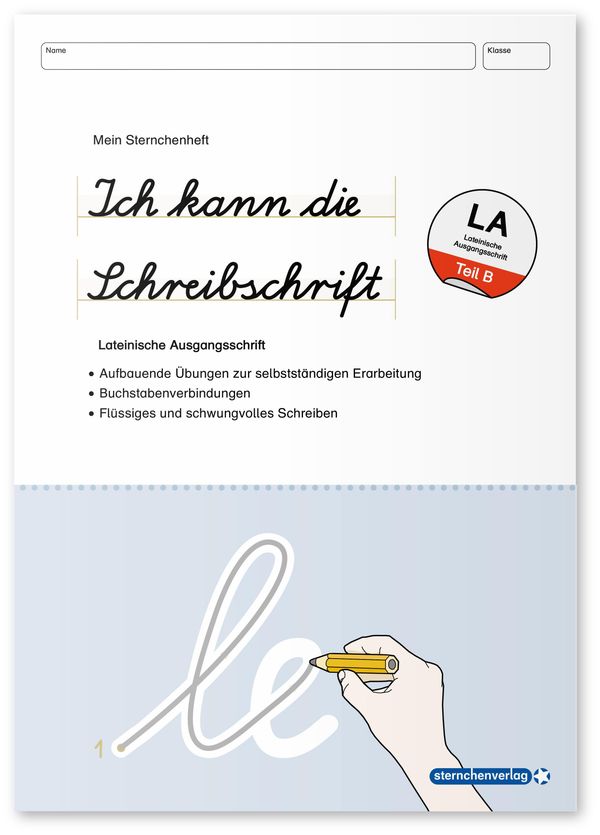 Ich kann die Schreibschrift - Lateinische Ausgangsschrift - LA - Üb...