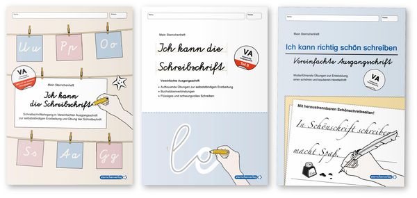 Ich kann die Schreibschrift + Übungsheft 1 und 2 - Vereinfachte Aus...