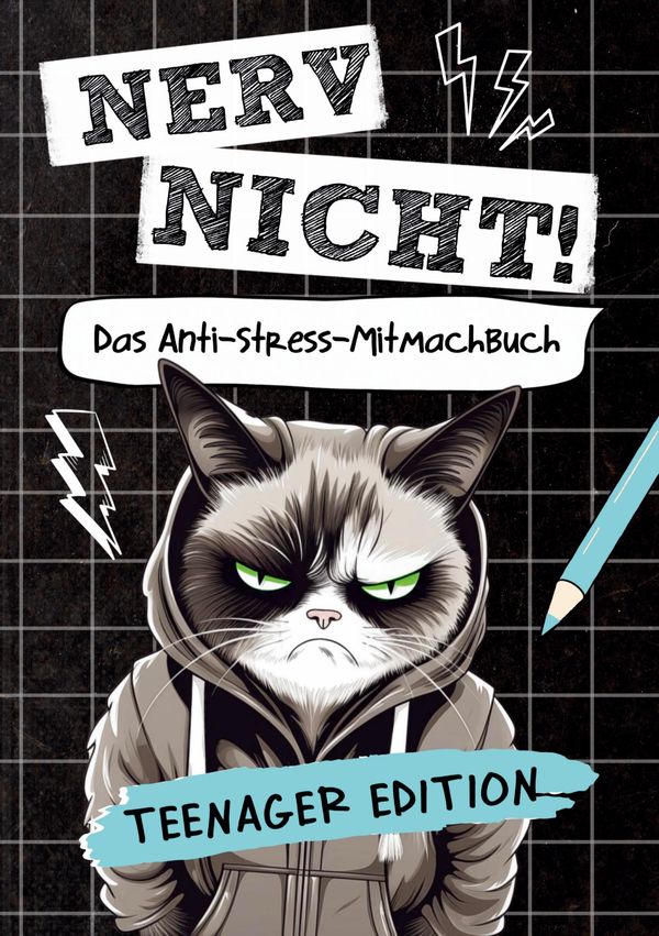 Nerv nicht! Das coole Anti-Stress-Mitmachbuch für Teens - Petra Lustig