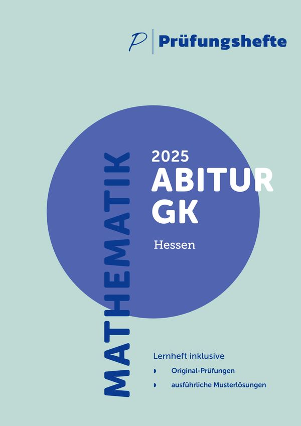 Prüfungsheft & Training - 2025 Mathematik Abitur Grundkurs - Hessen...