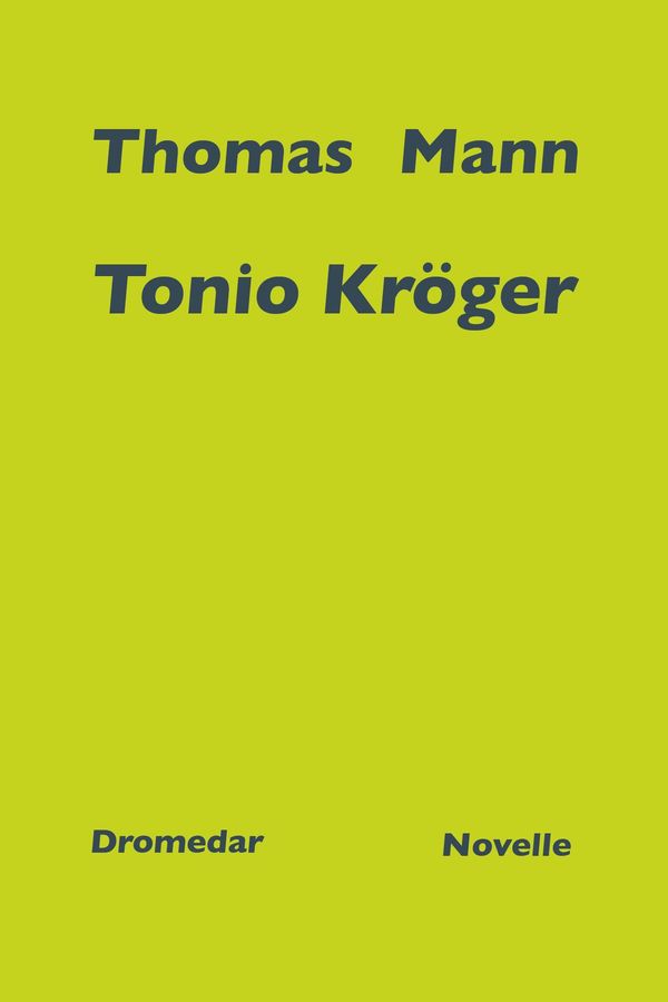 Tonio Kröger - Thomas Mann (Buch)