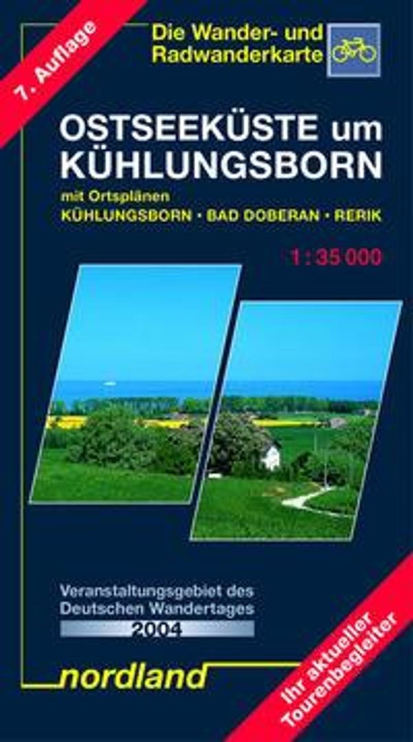 Ostseeküste um Kühlungsborn 1 : 35 000