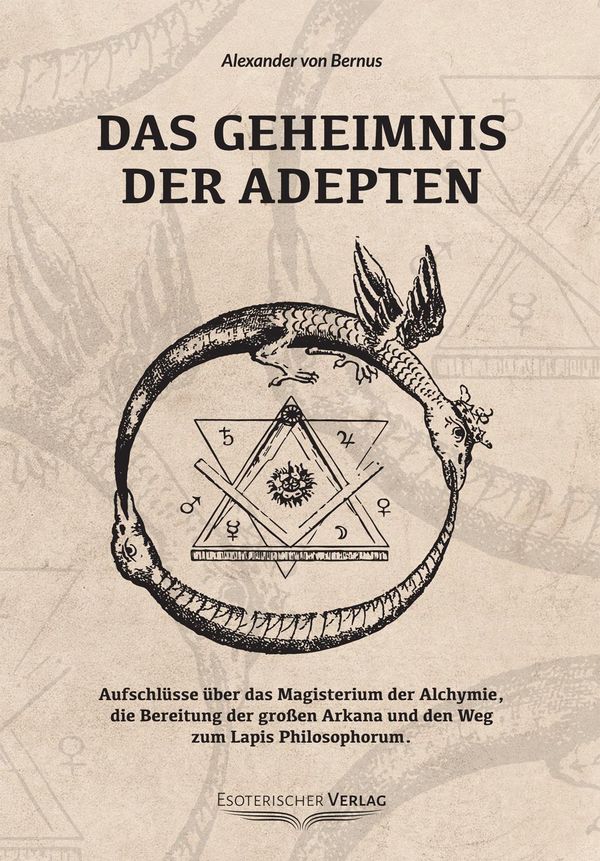Das Geheimnis der Adepten - Alexander von Bernus (Buch)
