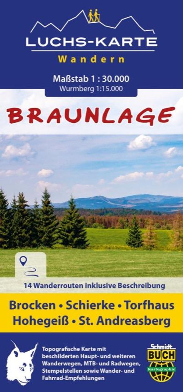 Luchskarte Braunlage - Bernhard Spachmüller (Buch)