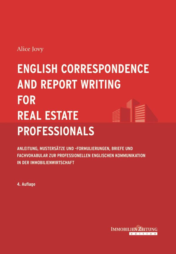 English Correspondence and Report Writing for Real Estate Professio...