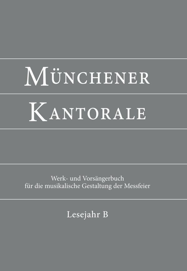 Münchener Kantorale: Lesejahr B. Werkbuch (Buch)