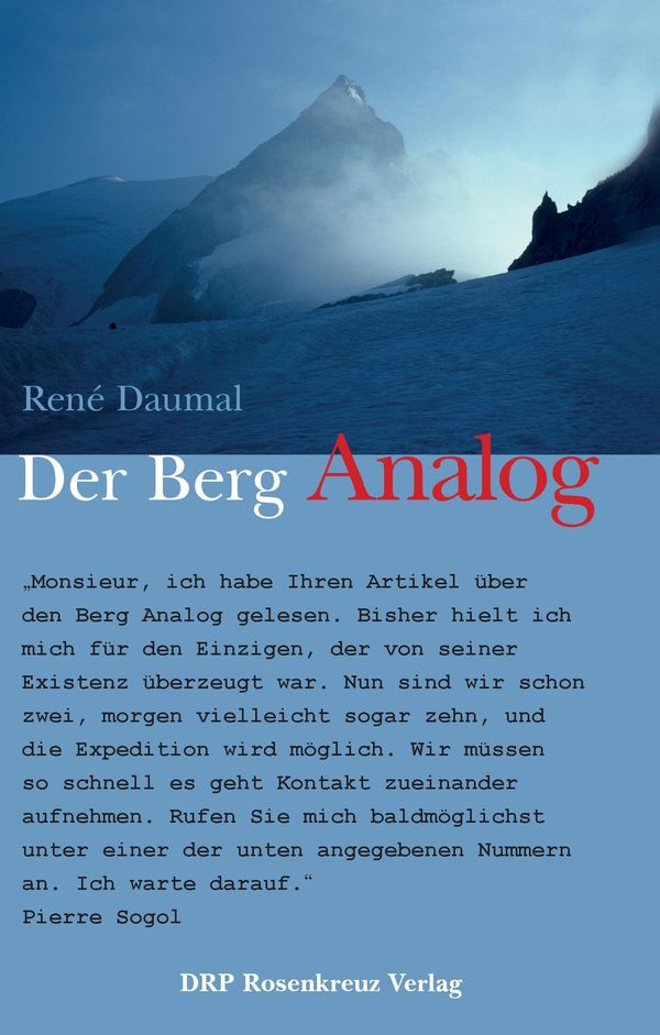 Der Berg Analog - René Daumal (Buch)