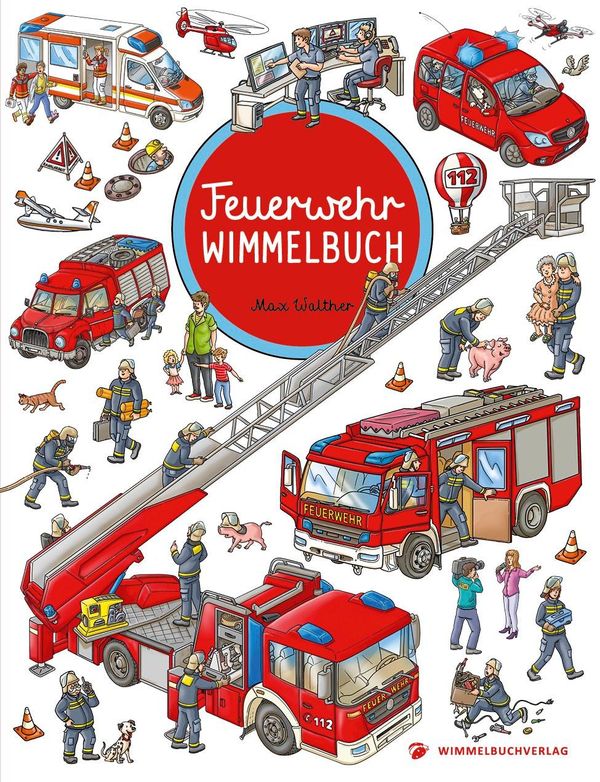 Feuerwehr Wimmelbuch - Das große Bilderbuch ab 2 Jahre (Buch)