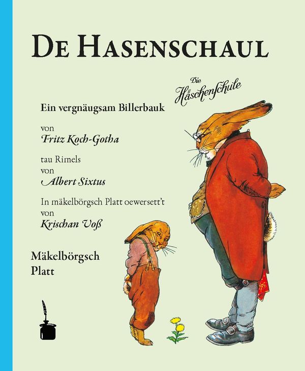 Die Häschenschule. De Hasenschaul - Albert Sixtus (Buch)