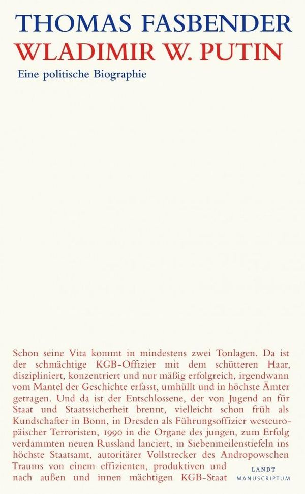 Wladimir W. Putin - Thomas Fasbender (Buch)