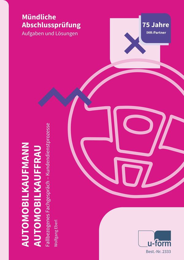 Automobilkaufmann/Automobilkauffrau - Wolfgang Eberl (Buch)