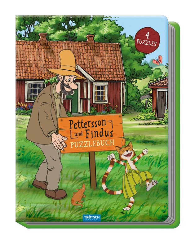 Trötsch Pettersson und Findus Puzzlebuch (Buch)