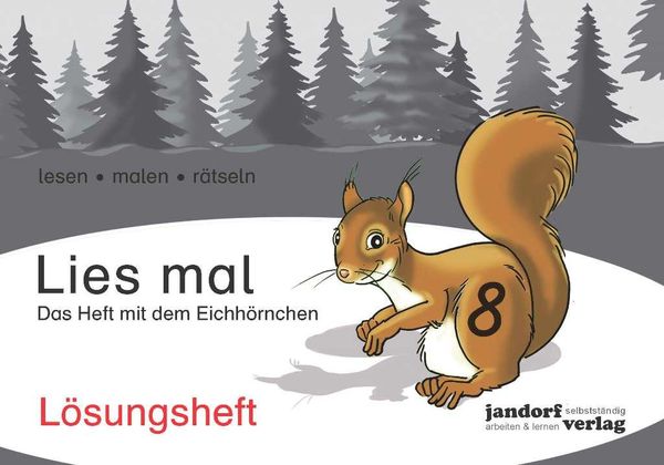 Lies mal 8 - Das Heft mit dem Eichhörnchen. Lösungsheft (Buch)