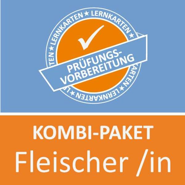 Kombi-Paket Lernkarten Fleischer/-in - Michaela Rung-Kraus (Buch)