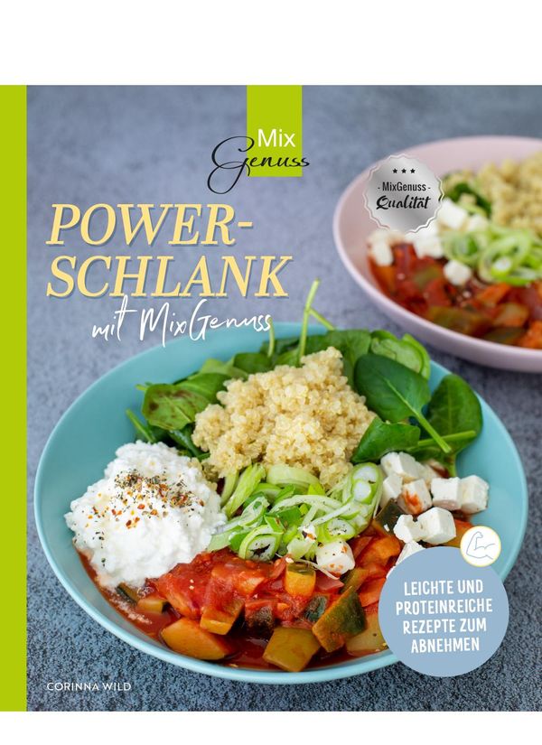 POWERSCHLANK mit MixGenuss - Corinna Wild (Buch)