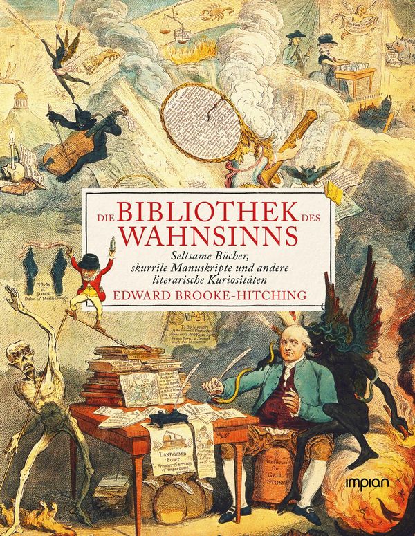 Die Bibliothek des Wahnsinns - Edward Brooke-Hitching (Buch)
