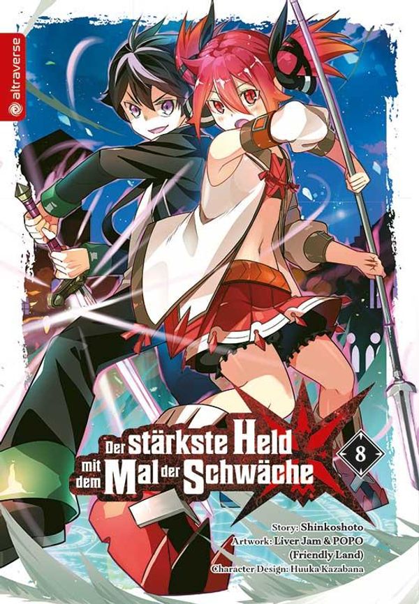 Der stärkste Held mit dem Mal der Schwäche 08 - Shinkoshoto (Buch)