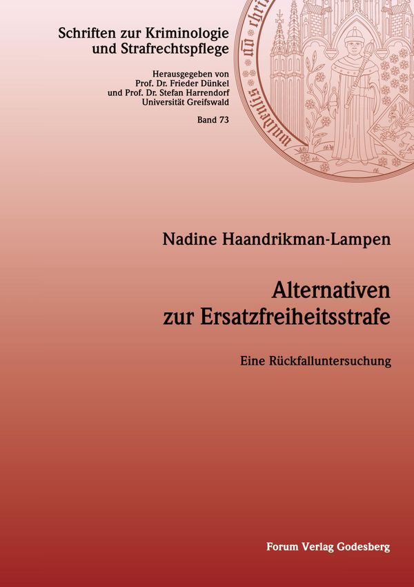 Alternativen zur Ersatzfreiheitsstrafe - Nadine Haandrikman-Lampen