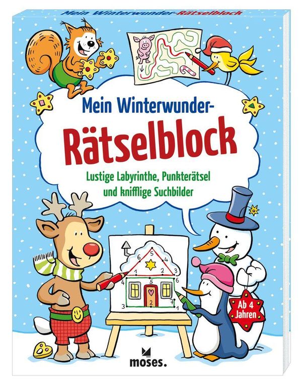 Mein Winterwunder-Rätselblock - Charlotte Wagner (Buch)