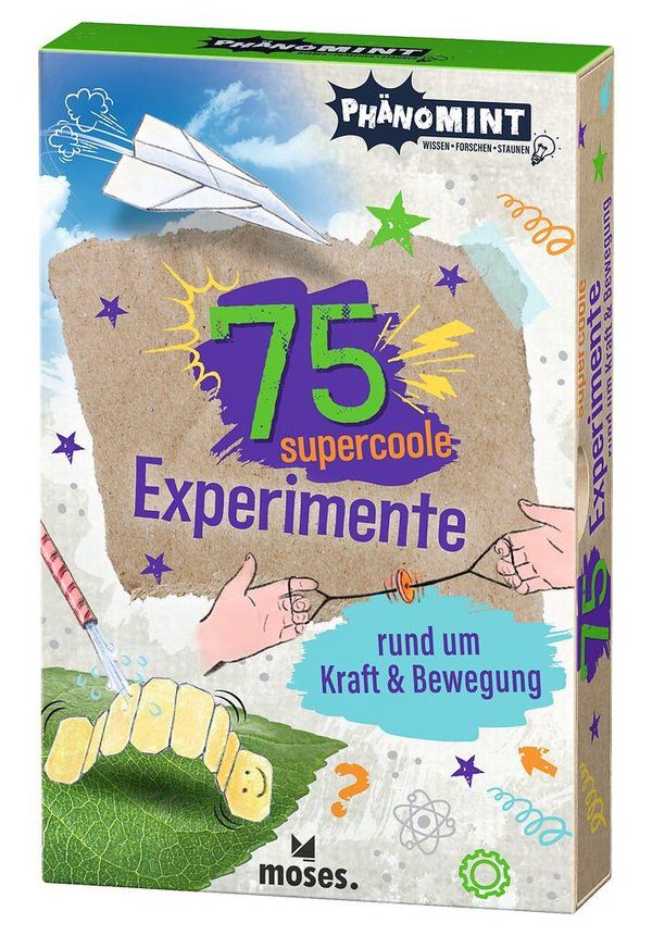 PhänoMINT 75 supercoole Experimente rund um Kraft und Bewegung (Buch)