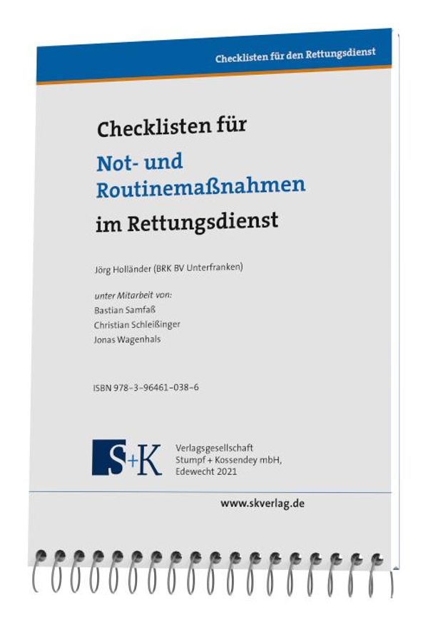 Checklisten für Not- und Routinemaßnahmen im Rettungsdienst (Buch)