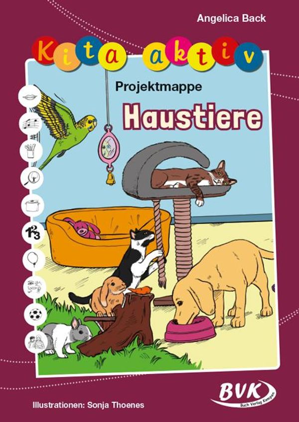 Kita aktiv Projektmappe Haustiere - Angelica Back (Buch)