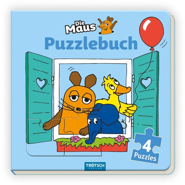 Trötsch Die Maus Puzzlebuch (Buch)