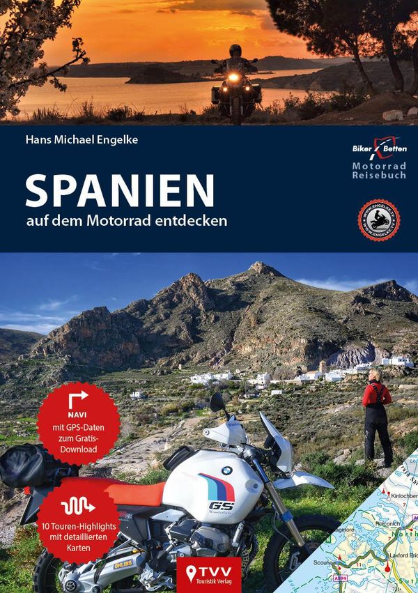 Motorrad Reiseführer Spanien - Hans Michael Engelke (Buch)