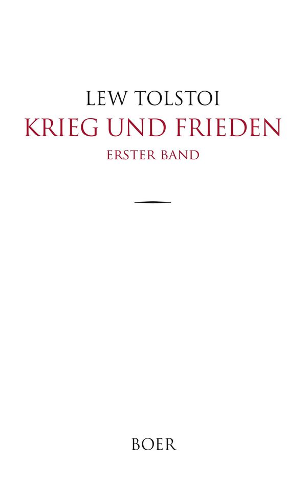Krieg und Frieden - Leo N. Tolstoi (Buch)