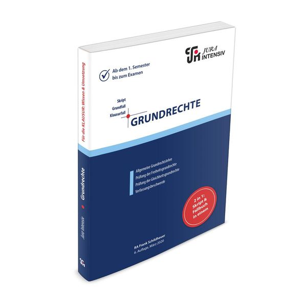 Grundrechte - Frank Schildheuer (Buch)