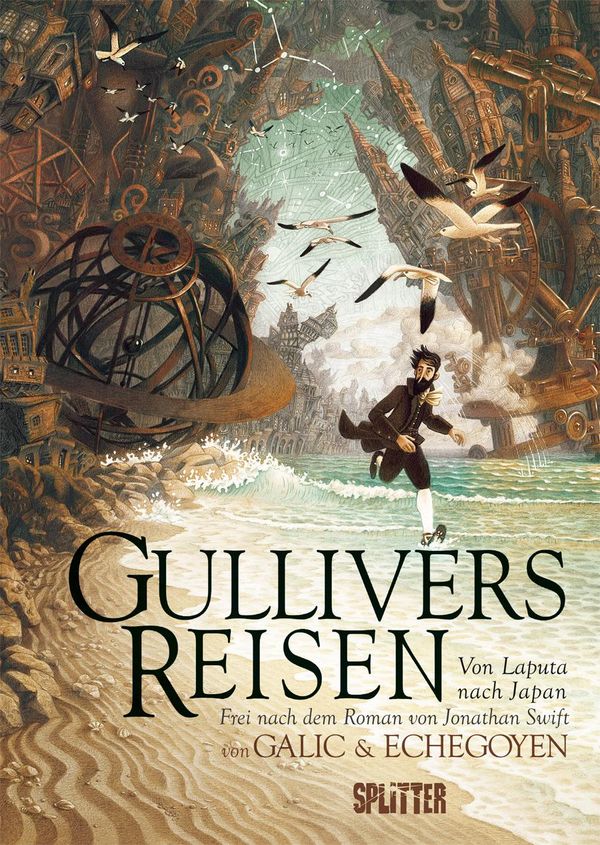 Gullivers Reisen: Von Laputa nach Japan (Graphic Novel) (Buch)