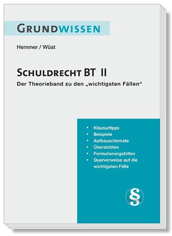 Grundwissen Schuldrecht BT II - Karl-Edmund Hemmer (Buch)