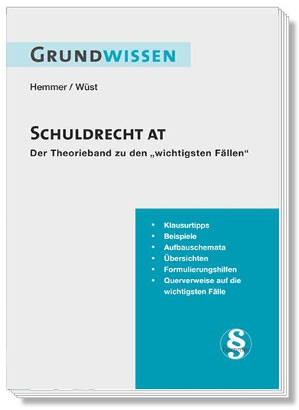 Grundwissen Schuldrecht AT - Karl-Edmund Hemmer (Buch)