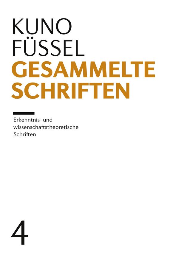 Gesammelte Schriften - Kuno Füssel (Buch)