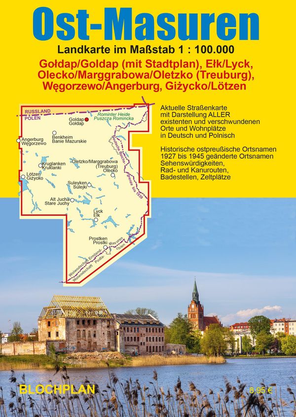 Landkarte Ost-Masuren - Dirk Bloch (Buch)