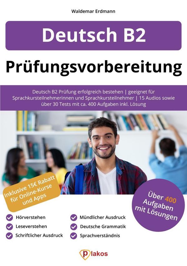Deutsch B2 Prüfungsvorbereitung - Waldemar Erdmann (Buch)