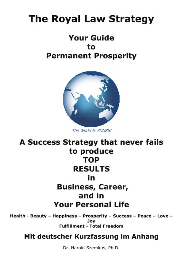 The Royal Law Strategy - Harald Szemkus (Buch)
