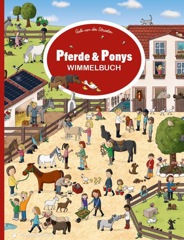 Pferde und Ponys Wimmelbuch (Buch)