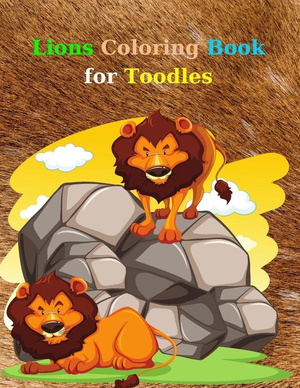 Lion Coloring Book for Toodles - Julie Karston (Buch)