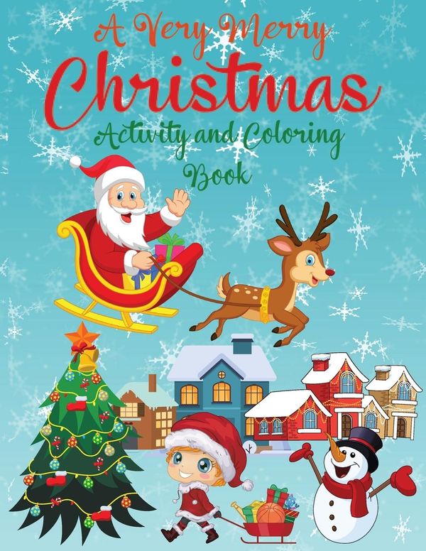 A Very Merry Christmas Alphabet Activity Book for Kids Ages 4-8 (Buch)