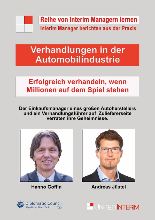Verhandlungen in der Automobilindustrie - Hanno Goffin (Buch)