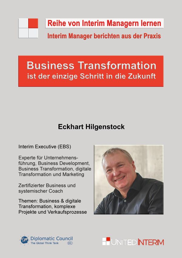 Business Transformation ist der einzige Weg in die Zukunft (Buch)