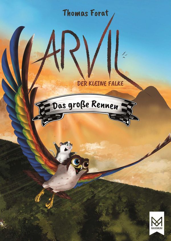 Arvil, der kleine Falke - Das große Rennen - Thomas Forat (Buch)