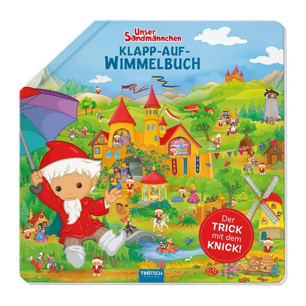 Trötsch Unser Sandmännchen Klapp-auf-Wimmelbuch Pappenbuch (Buch)