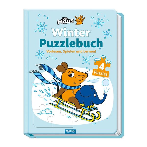 Trötsch Die Maus Winter-Puzzlebuch Puzzlebuch (Buch)