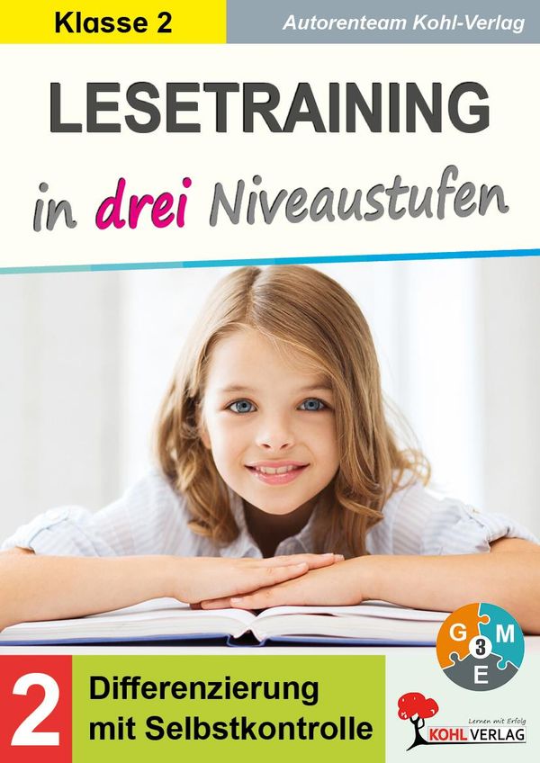 Lesetraining in drei Niveaustufen / Klasse 2 (Buch)