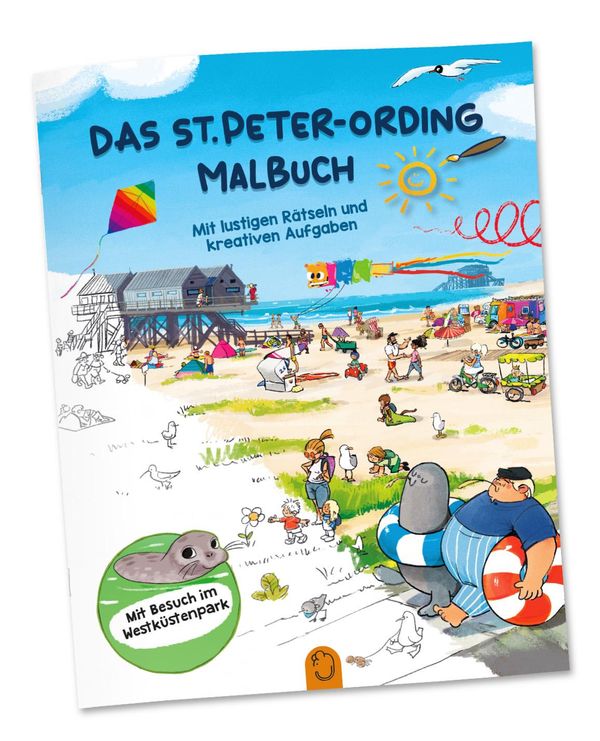 Das St. Peter-Ording Malbuch (Buch)