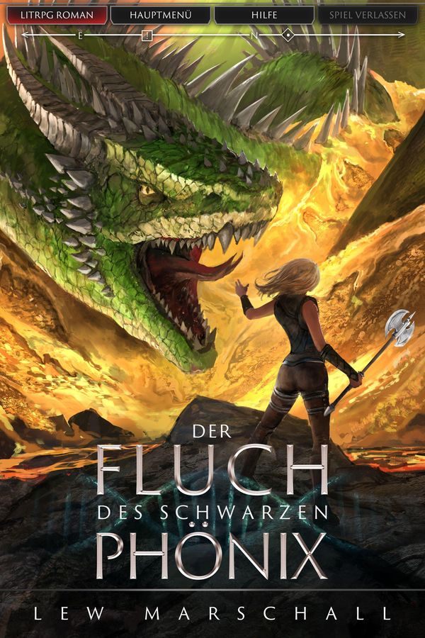 Der Fluch des schwarzen Phönix - Lew Marschall (Buch)
